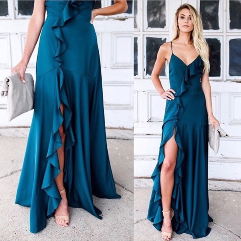 Deep Green dress